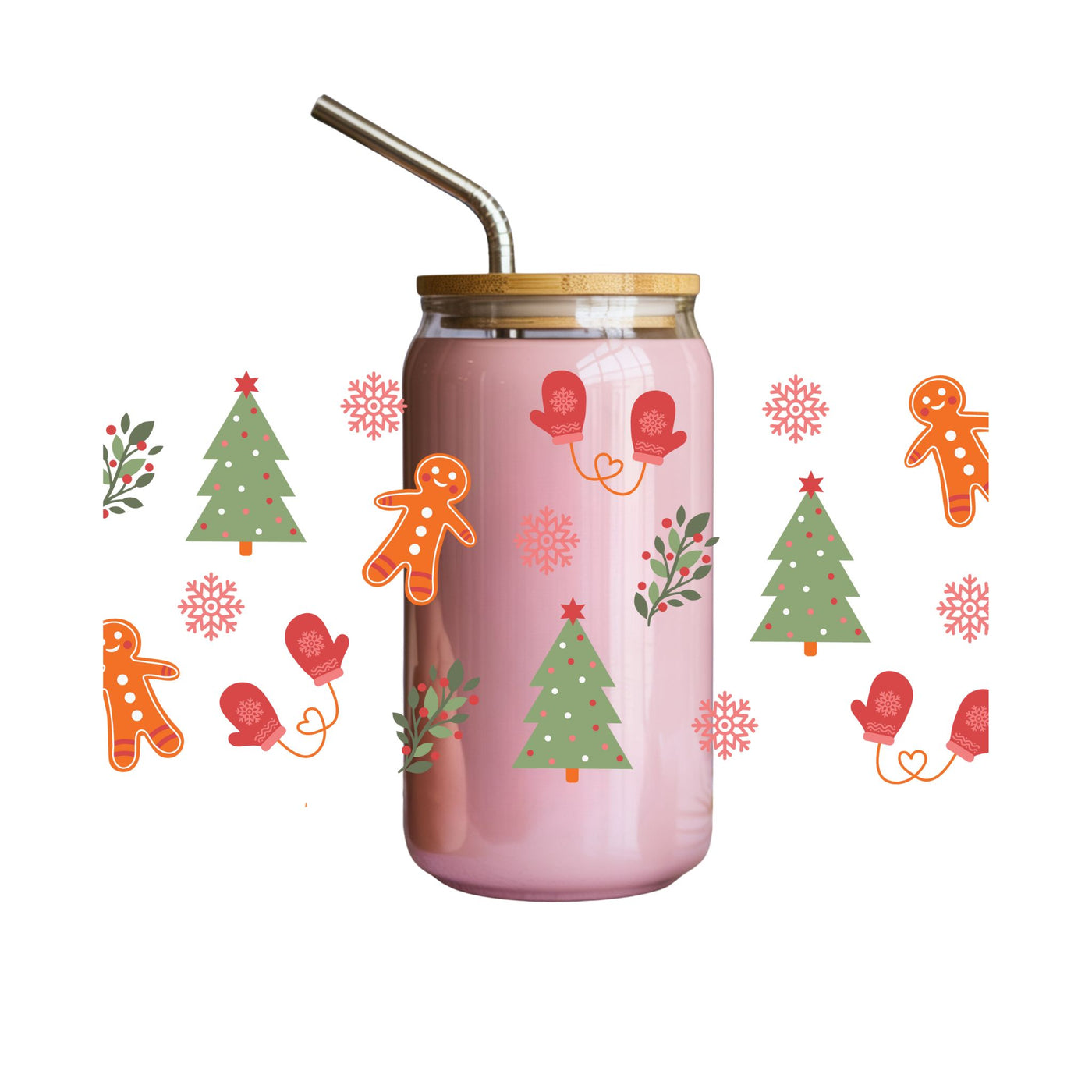 Ginger Christmas Tree - 16 Oz Wrap