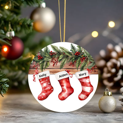 Custom Name Christmas Ornament