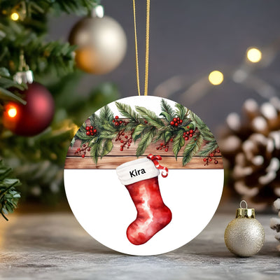 Custom Name Christmas Ornament