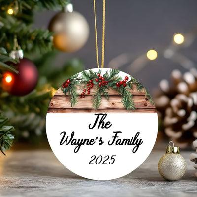 Personalized Christmas Ornament