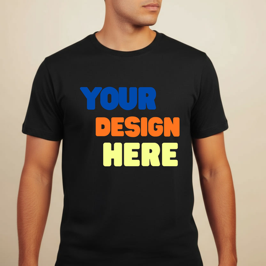 Upload Your Design – Custom Tee