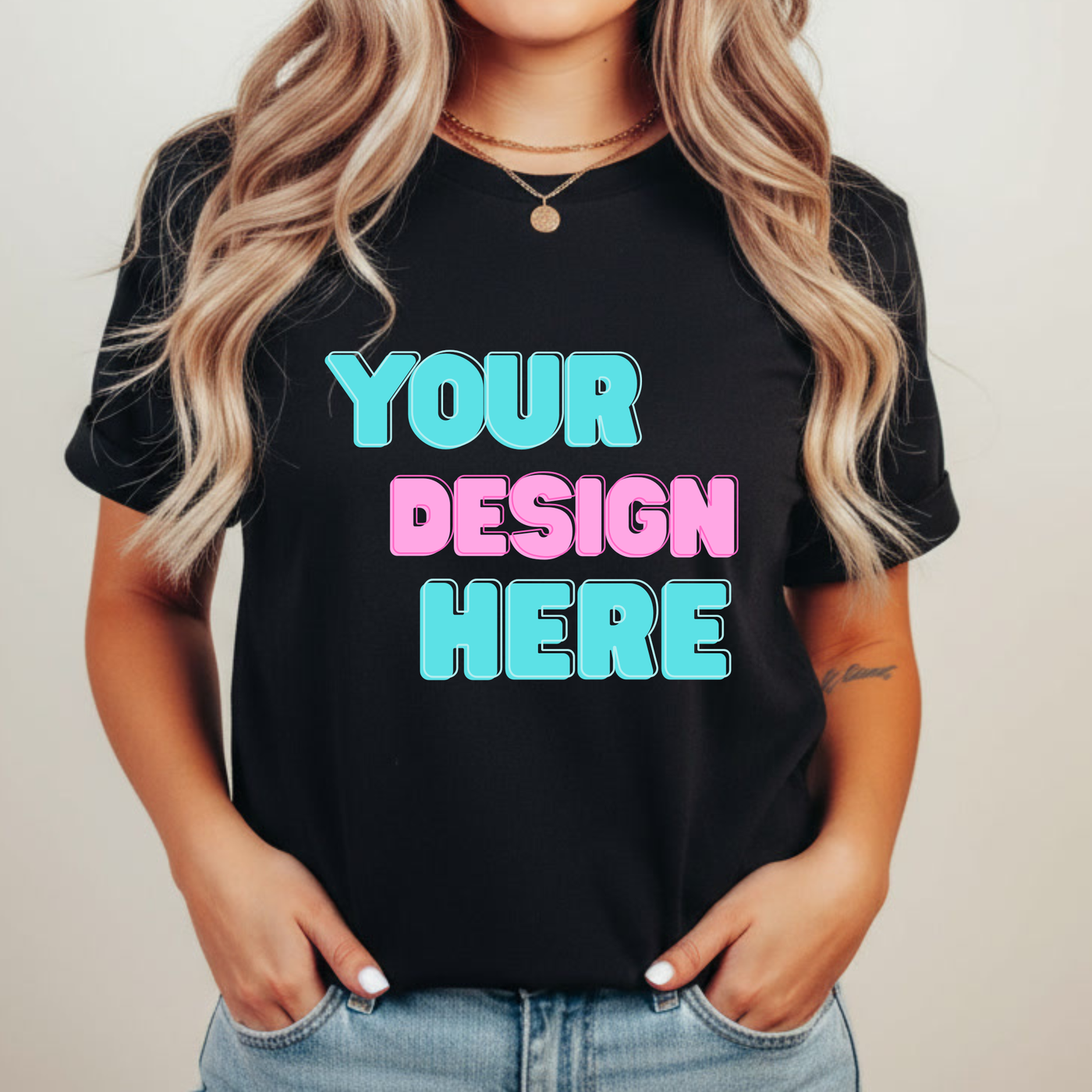 Upload Your Design – Custom Tee