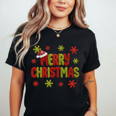 Merry Christmas Faux Yarn