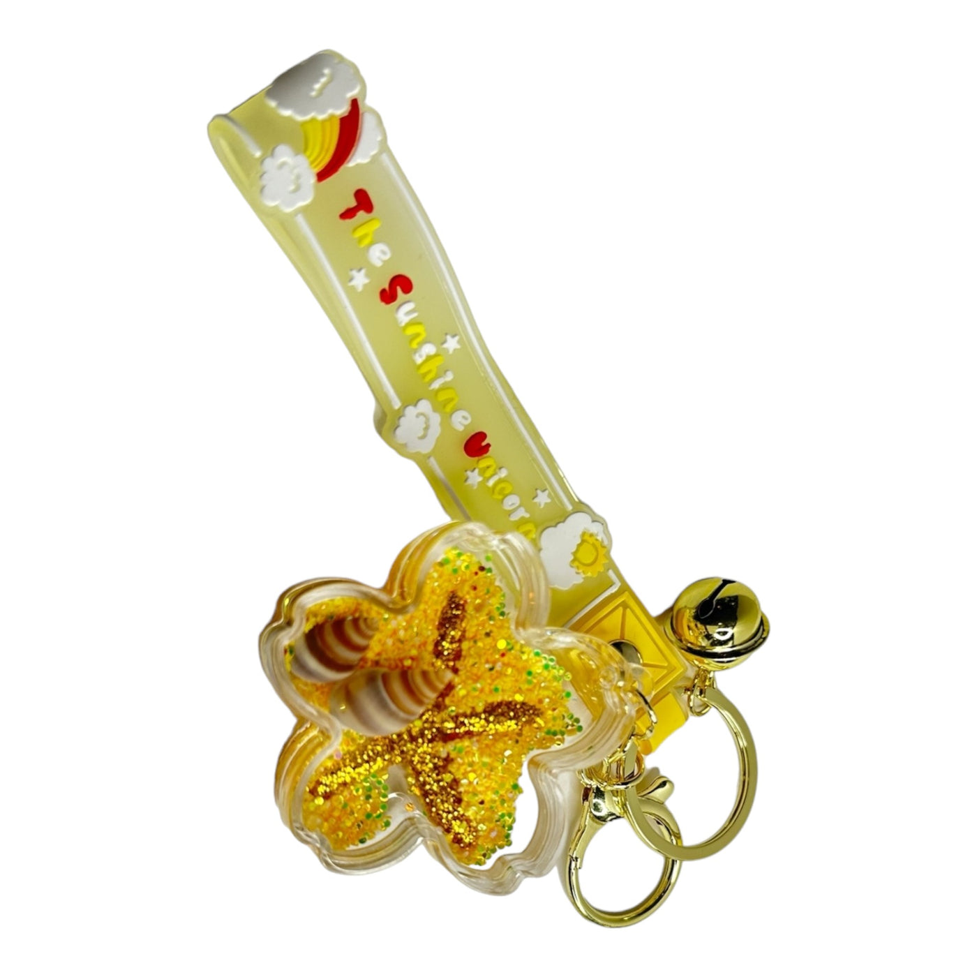Starfish Liquid Keychain