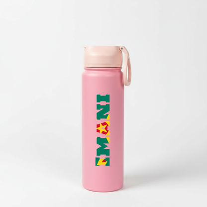 Custom Name & Flag Water Bottle – 24oz