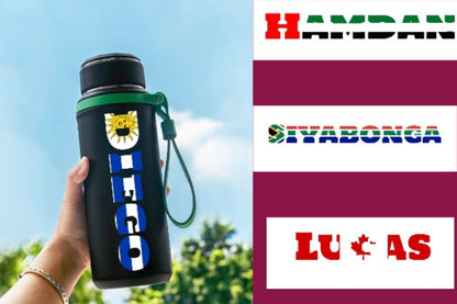 Flag Name Decal