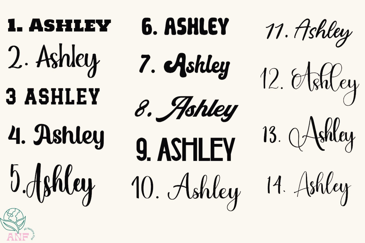 Personalized Flag Name Decal