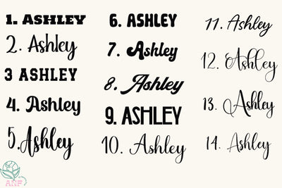 Personalized Flag Name Decal