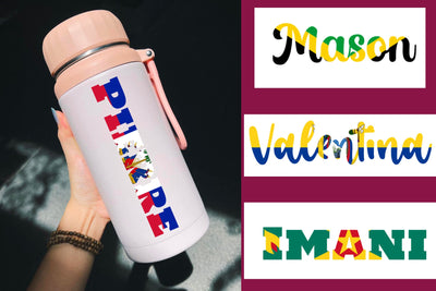 Custom Flag Name Decal