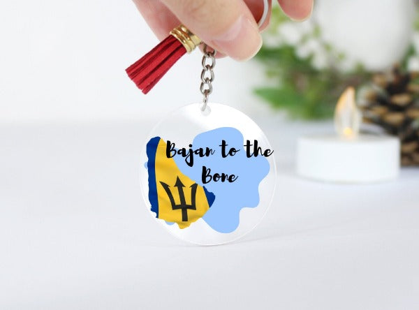 Flag & Quote Keychains