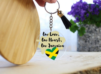 Flag & Quote Keychains
