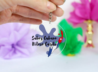 Flag & Quote Keychains